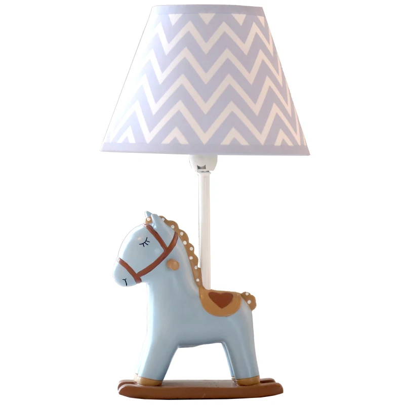 Pony Adjustable Led Table Lamp Bedroom Bedside Warm Romantic Creative Children Room Lovely Birthday Gift 80-265V N1472 | Лампы и
