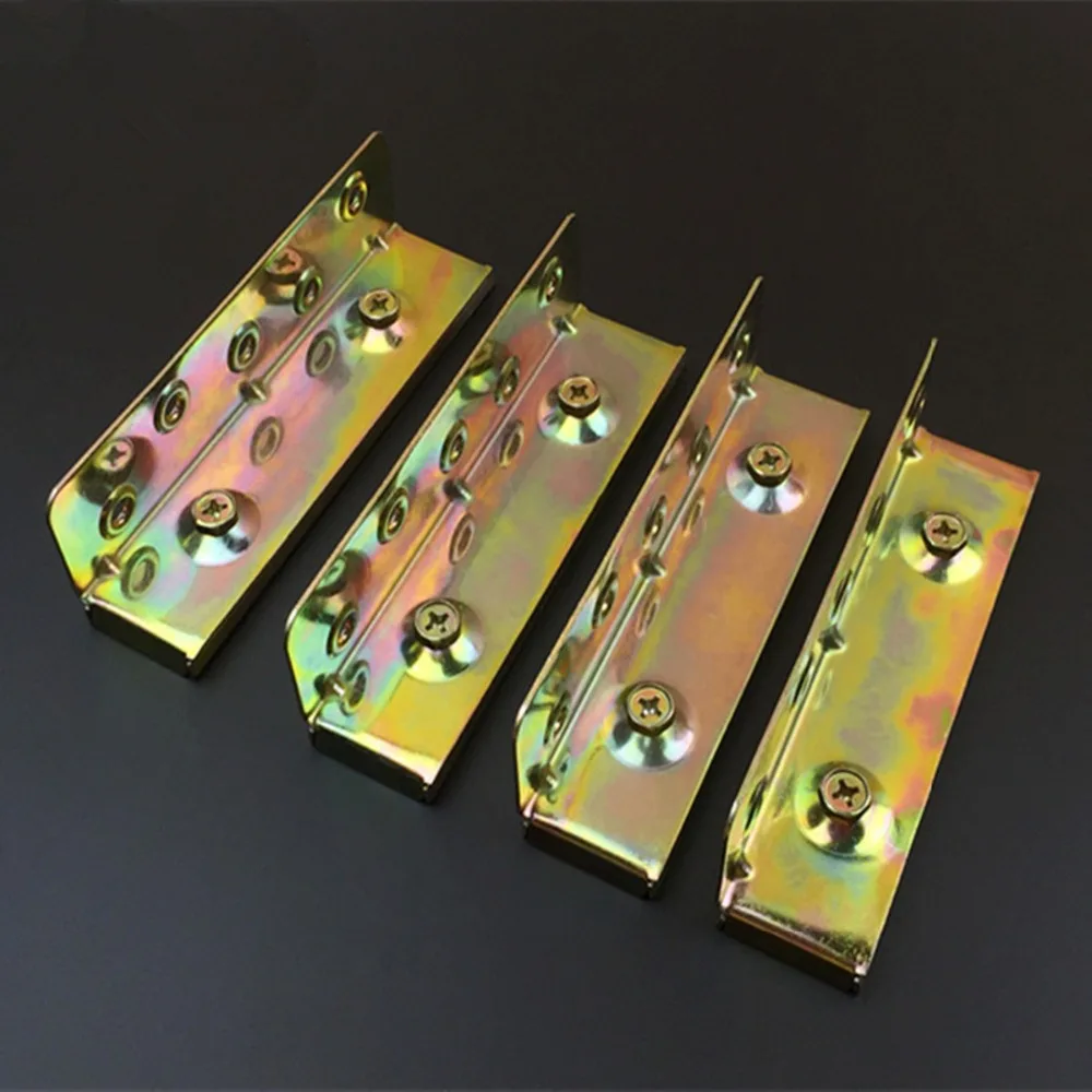 4PCS6 дюймов Толстая кровать шарнир болты мебель невидимая кровать аксессуары соединитель винт пряжка