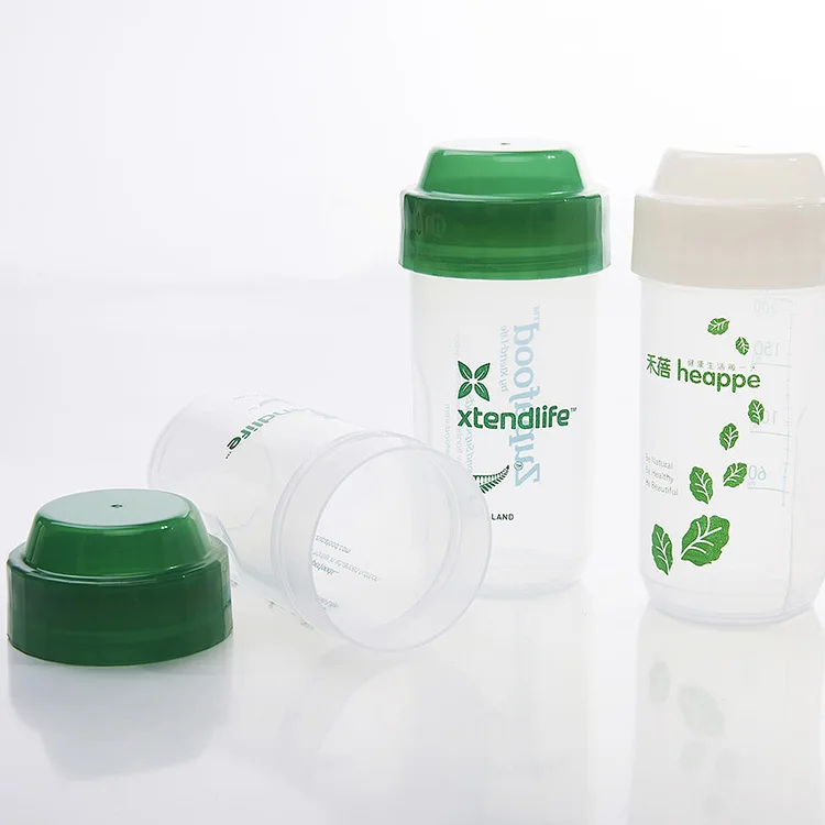 250ml Outdoor Sports Portable Plastic Cup Water Drink Bottle Protein Shaker Bottle For Water Sports Hiking Travel Yoga Running