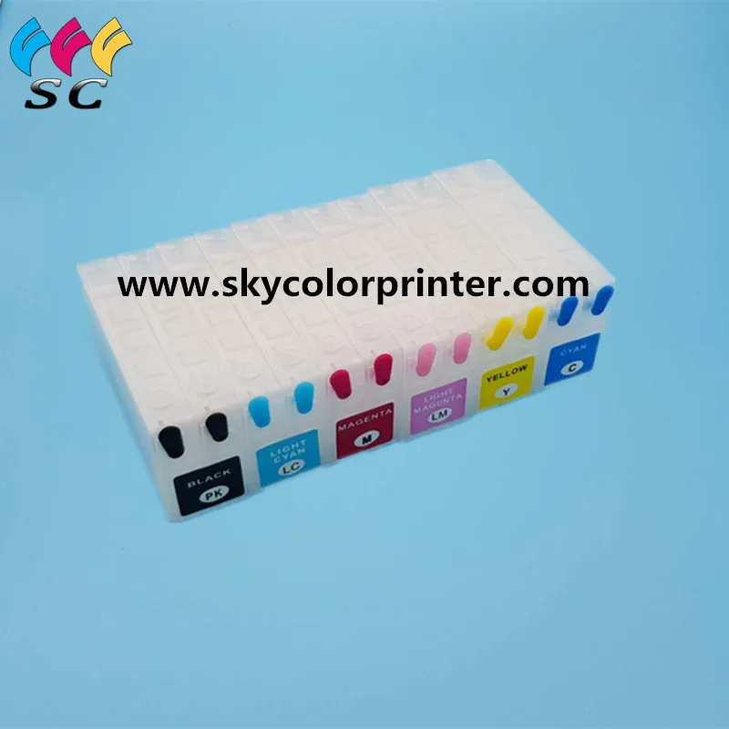 Многоразовый чернильный картридж для epson pp100 pp 100 100ap 100N принтер без чипа PJIC1 PJIC6|Чип