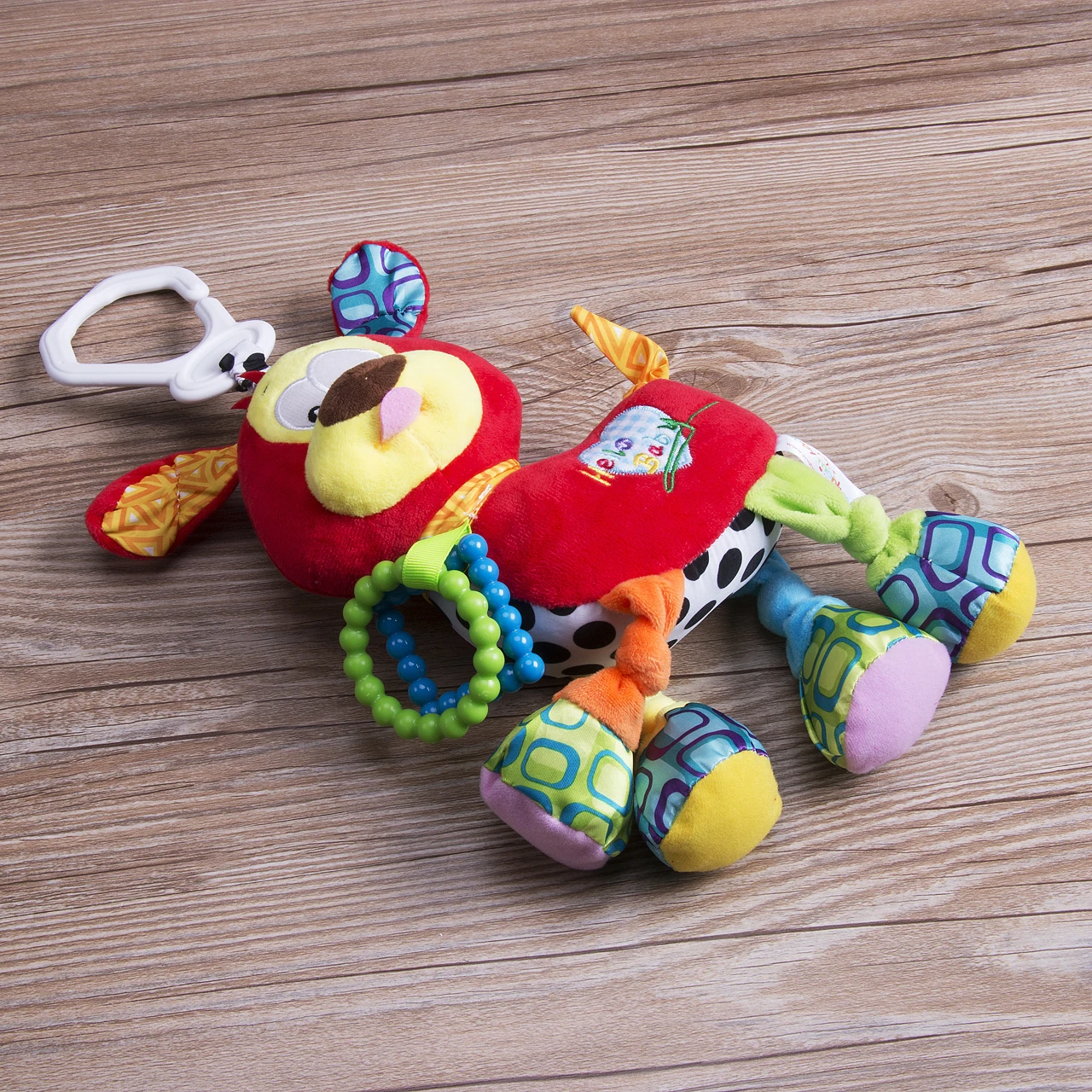 Детские мягкие погремушки для младенцев кроватки коляска собак подвесные