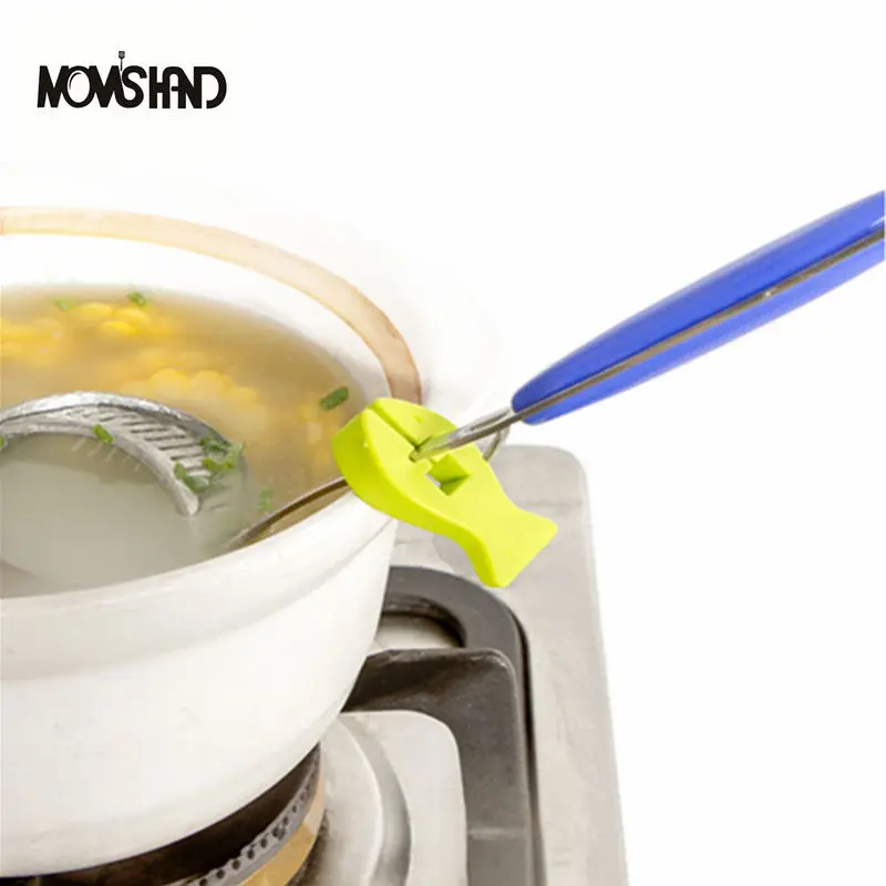 2 шт./лот Многофункциональные Силиконовые клипсы для ложки и горшка