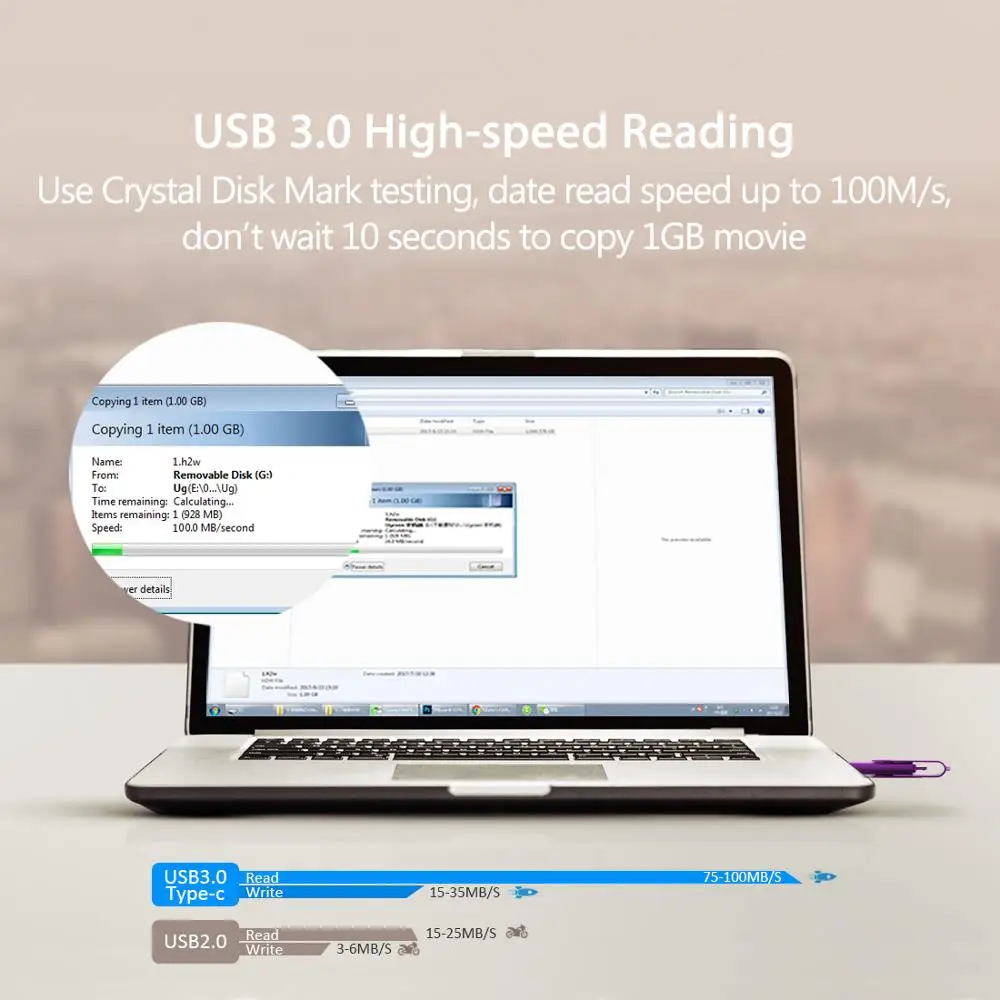 Флэш накопитель LEIZHAN USB C 256 ГБ флэш 3 0 быстрая скорость 16 32 64 128 карта типа C|USB