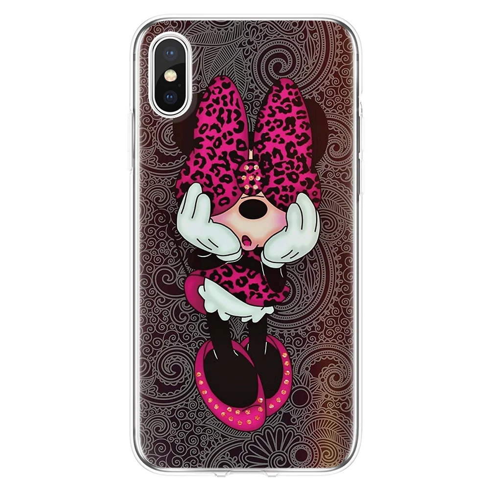 zdimini ТПУ мультяшный милый чехол для iPhone 8 Чехол 7 8 Plus 11 Pro 5 6 6S XR 5S 5C 4 4S SE Funda для iPhone XS Max чехол s для iPhone X чехол - Цвет: zdimini