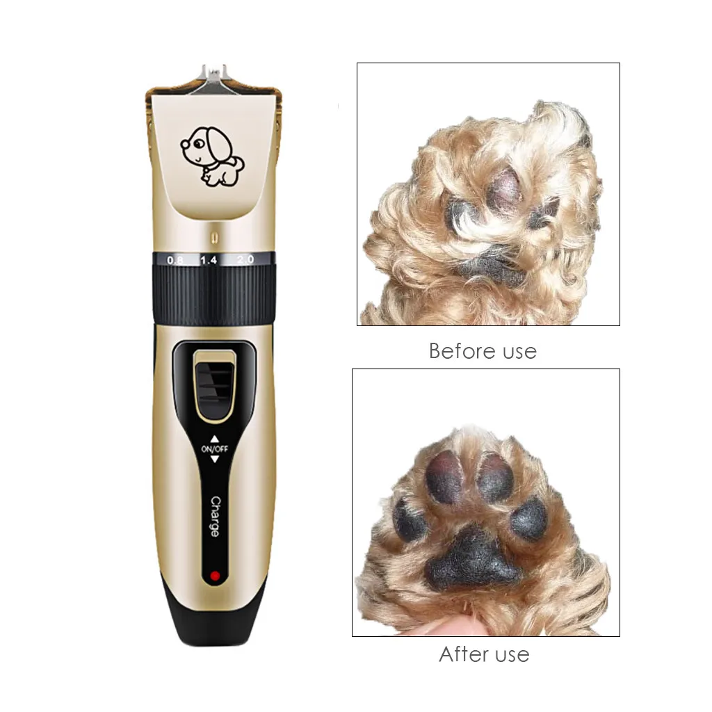 Профессиональная машинка для стрижки собак животных кошек электробритва ножницы домашних инструмент ухода