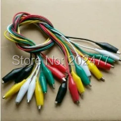 10 шт./лот 5-Цвет двухсторонняя Зажимы типа &quotкрокодил&quot кабель Тесты привести