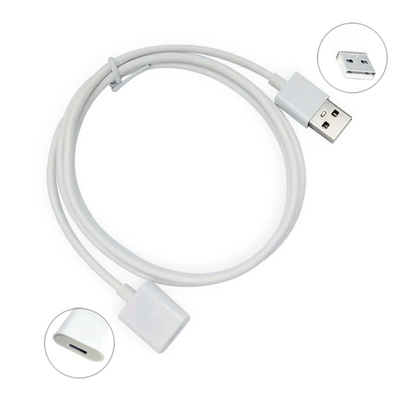 Usb кабель для зарядки для Apple iPad Pro Зарядка для стилуса кабель 3FT 1 м Женский к usb-вилке удлинитель стилус зарядный адаптер
