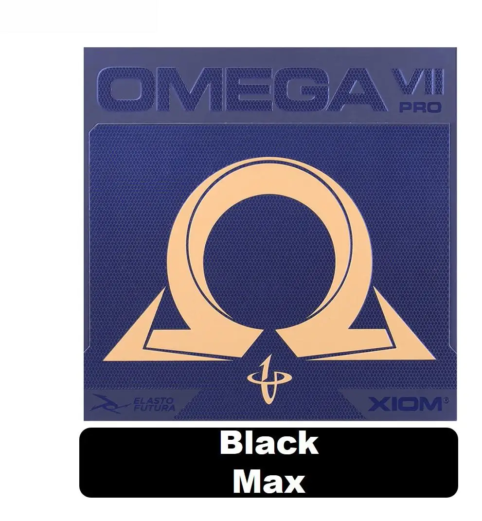 XIOM OMEGA VII PRO профессиональный настольный теннис резиновый пинг понг сделано в германии - Цвет: OMEGA 7 pro