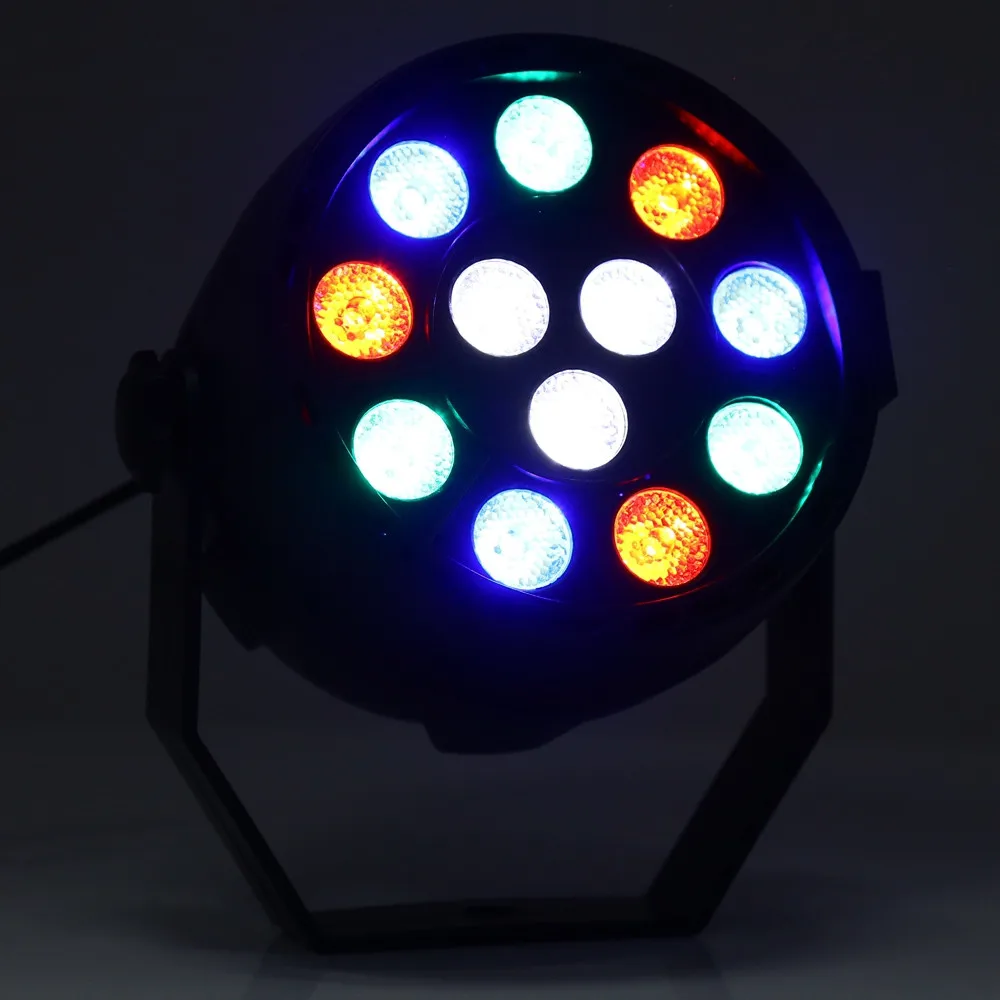Новый профессиональный светодиодные огни этапе 12 rgb par led dmx Сценическое освещение