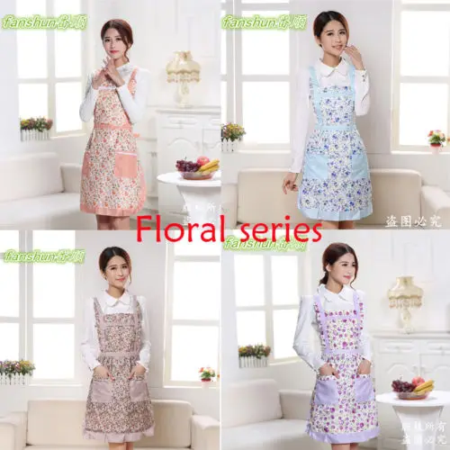 Женские забавные фартуки шеф поваров кухни винтажная Новинка + карманы для