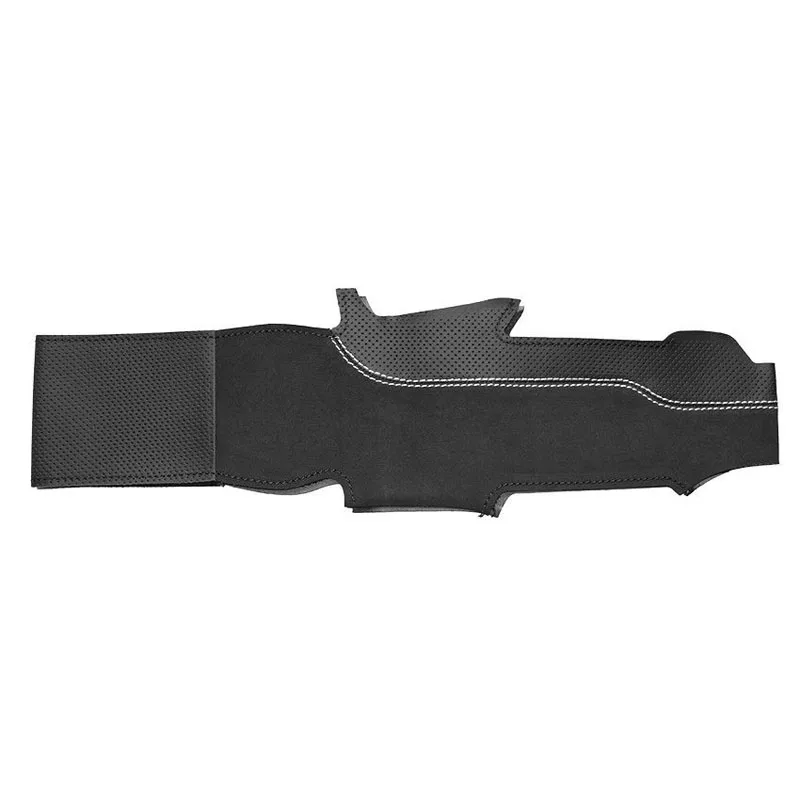 DIY Швейные-on из искусственной кожи крышка рулевого колеса точное подходят для