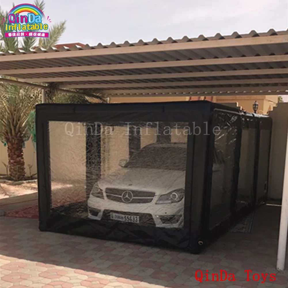 Пылезащитная палатка 5*2 8*2 м витрина для крышки автомобиля мытья надувная капсула