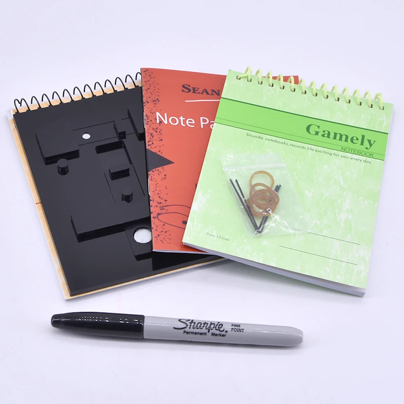 Блокнот с сюрпризом 2 0 волшебные трюки волшебник крупным планом аксессуары для