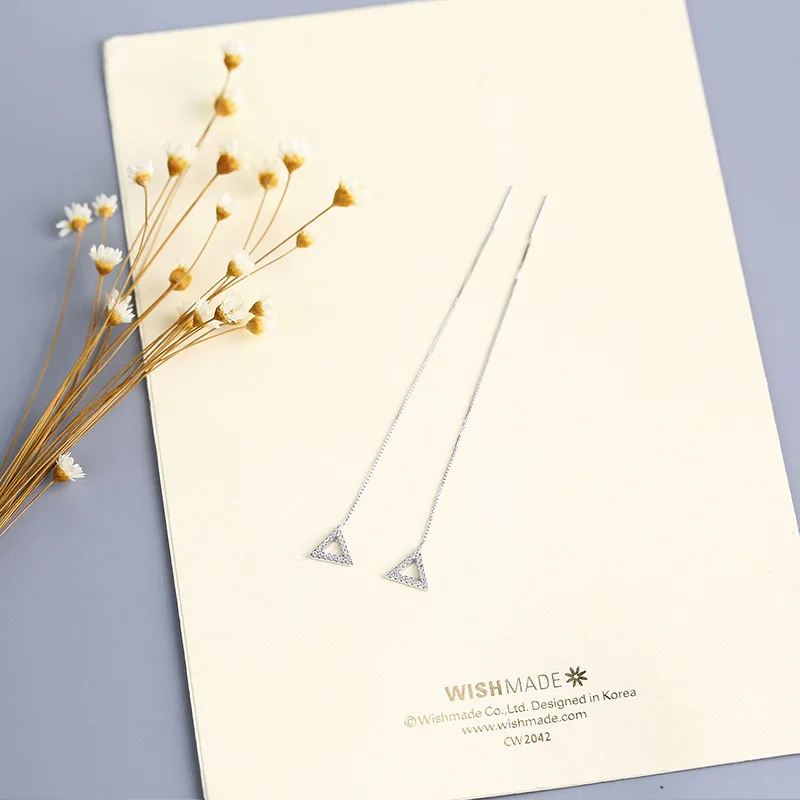 Завод маскарадный костюм S925 чистого серебра коробка семян Треугольники комплект