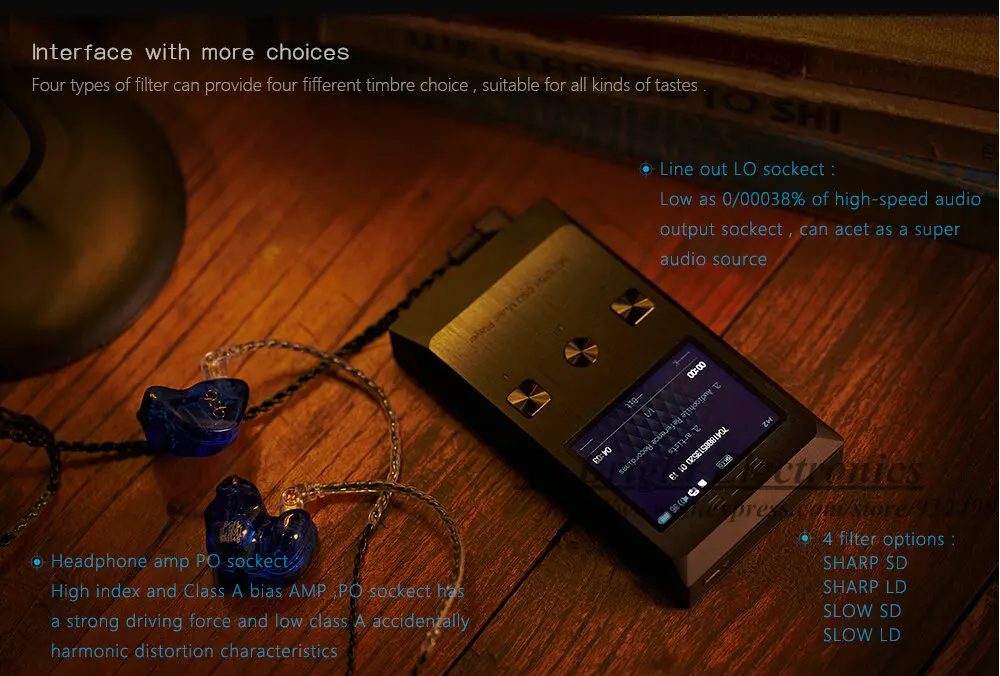 Aune M2/M2 PRO 32 бит DSD портативный музыкальный плеер с высоким разрешением pk Xduoo