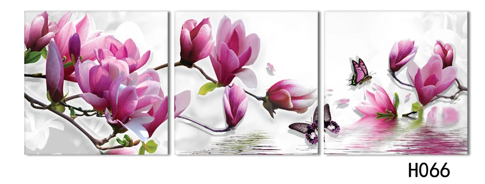 The frameless Pictures Painting On Canvas Unique Gifts Home Decoration printed painting 3 panels | Дом и сад