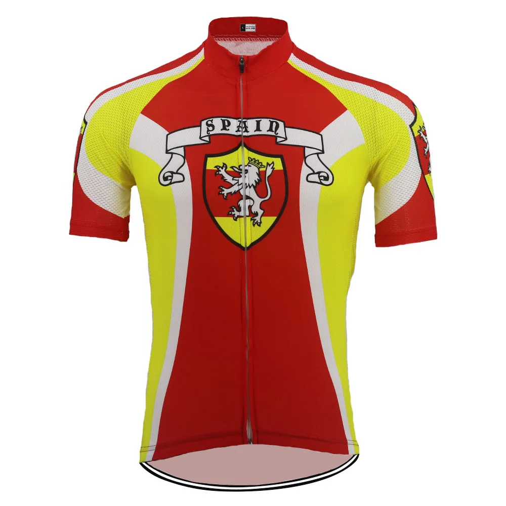 Новые испанские майки для велоспорта ropa ciclismo, мужская одежда с коротким рукавом ESPANA для велоспорта, летняя одежда для велоспорта, Джерси, одежда для езды на велосипеде