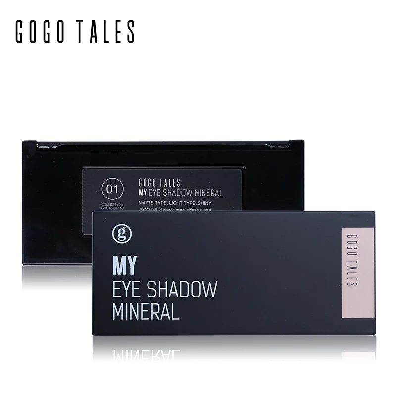 GOGO TALES 10 видов цветов Минеральные тени для век Палитра телесного цвета дымчатые