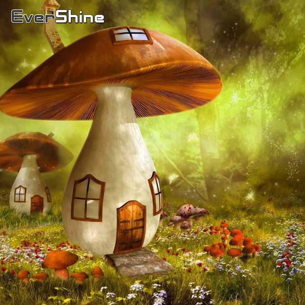 Evershine алмазная живопись полноразмерная мультяшная картина Новое поступление