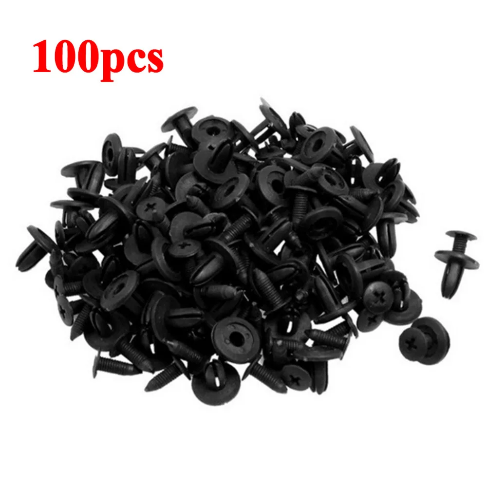 100 шт./компл. Универсальная автомобильная направляющая пластина пластиковые