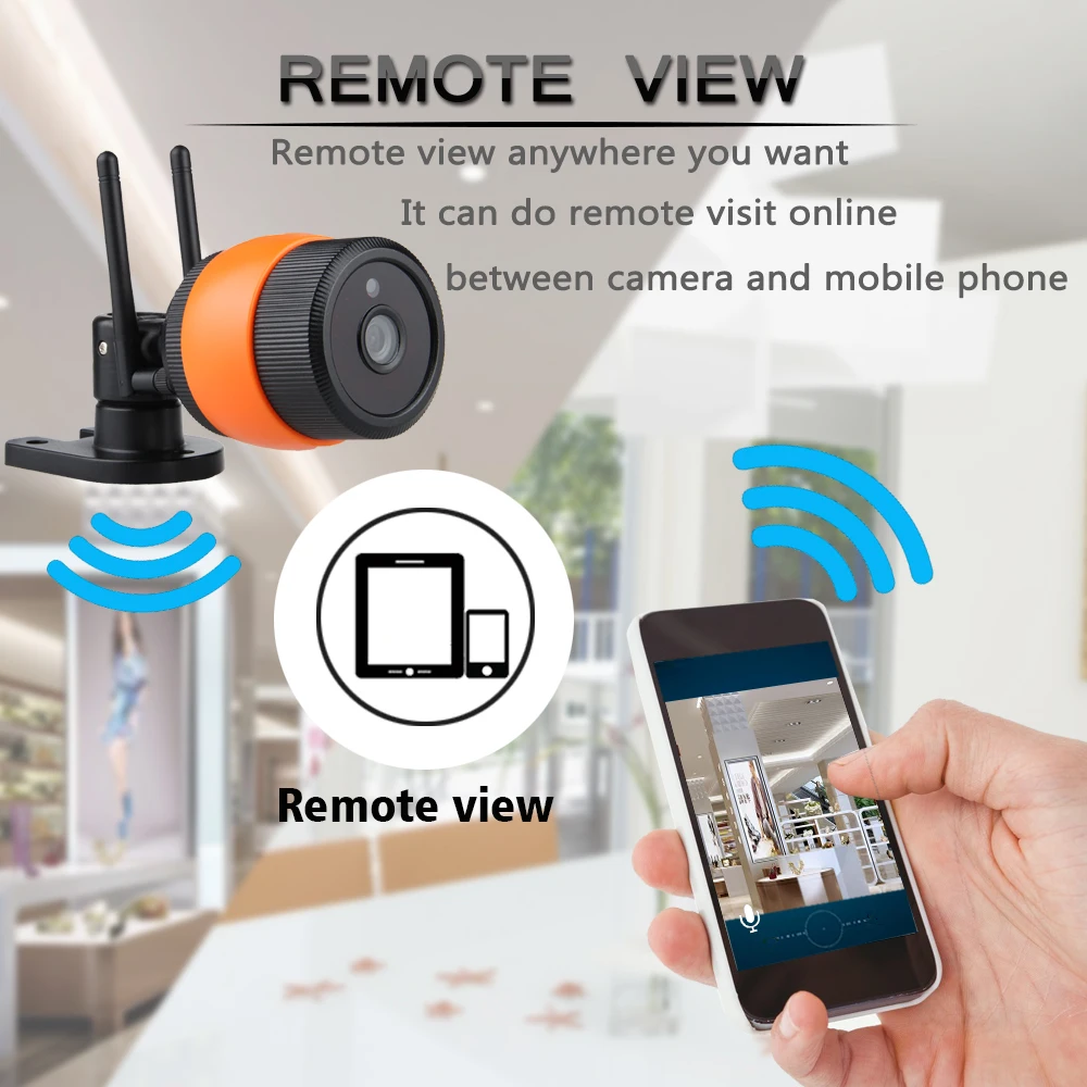 OUERTECH Wifi IP камера 960P Беспроводная Проводная ONVIF P2P CCTV цилиндрическая наружная со