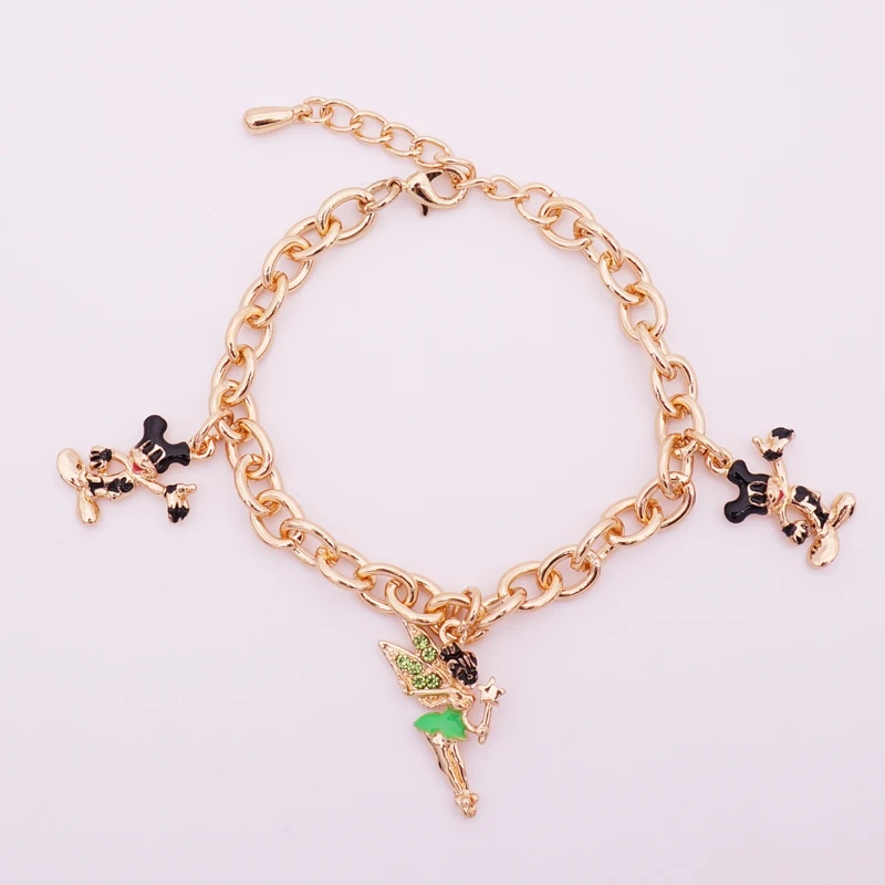 Новое поступление Винтажный Браслет из горного хрусталя сказочная Корона эльфы