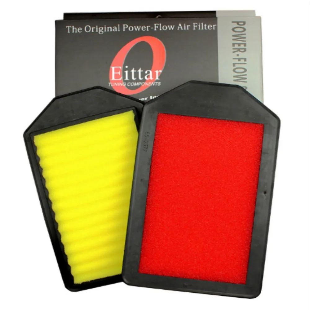 

Car Air Filter High Flow Air Filter Automobile Super Hybrid Air Filters for HONDA CRV CR-V 2.4L 2007-2011 ( match KN 33-2377 )