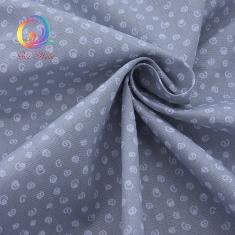 Саржевая хлопчатобумажная ткань Haisen с мультипликационным принтом для