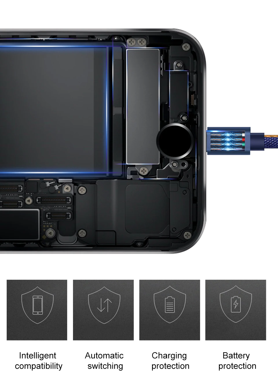 Ковбойский Плетеный позолоченный штекер кабель для быстрой зарядки Micro usb type C кабели для Samsung sony Xiaomi huawei usb зарядное устройство