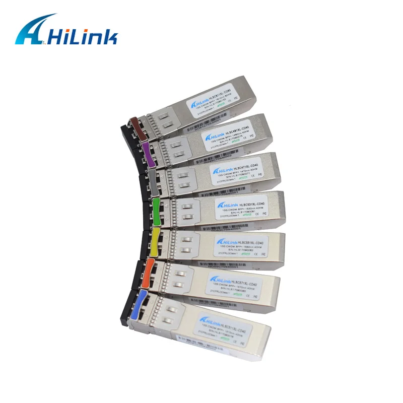 Бесплатная доставка! Трансивер CWDM 40 км 10G SFP + 1270 1470nm LC|Оптоволоконное