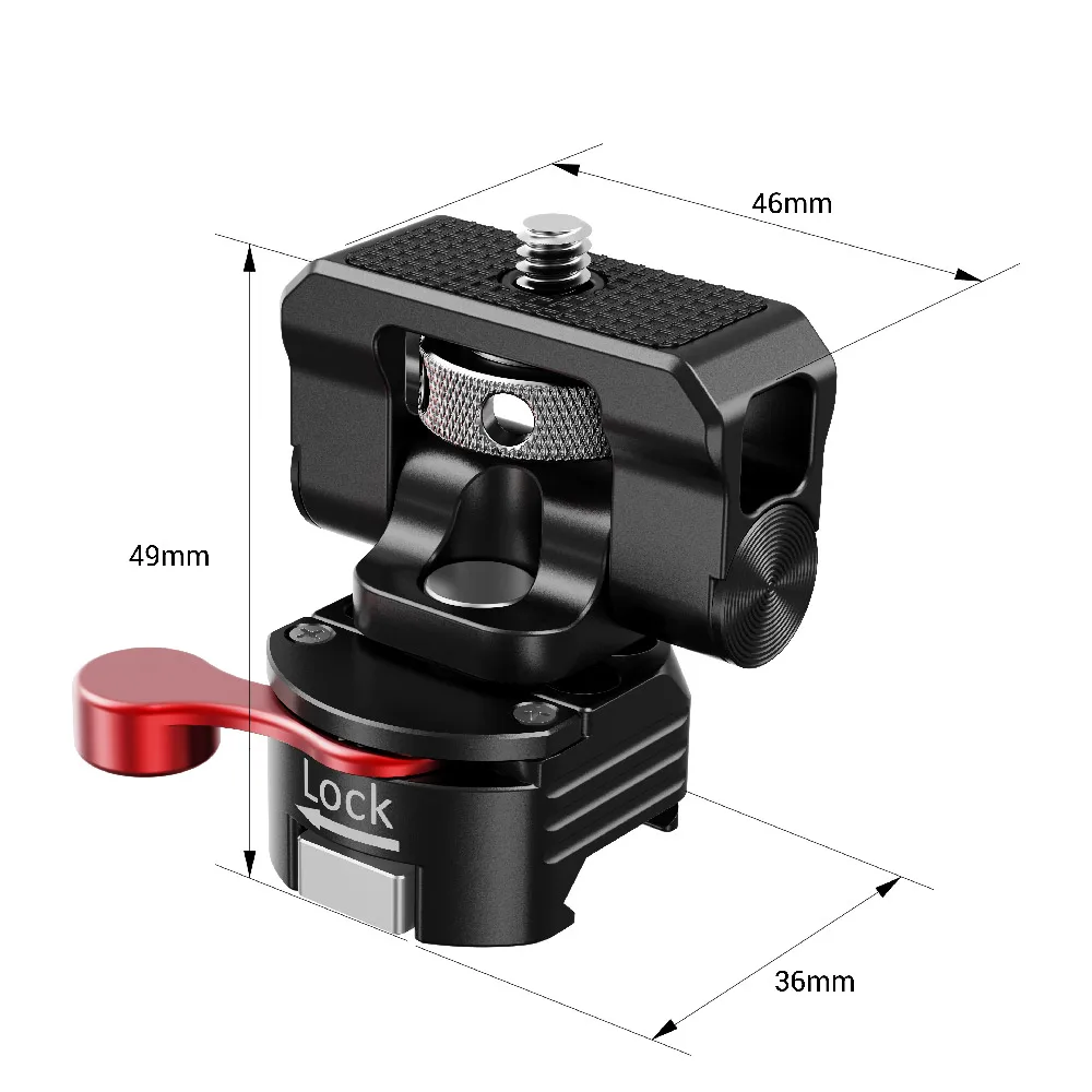 SmallRig регулируемое крепление Quick Release Nato зажим держатель монитора поворотный 360 градусов и наклон 150 градусов крепление монитора 2347