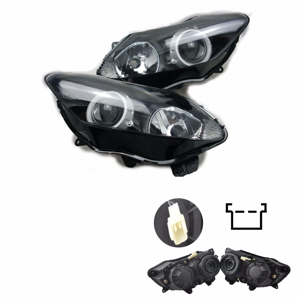 Для Yamaha YZF R1 2007 2008 мотоциклетный головной светильник налобный светильник корпус для Yamaha YZF R1 2007 2008 YZF-R1 прозрачный