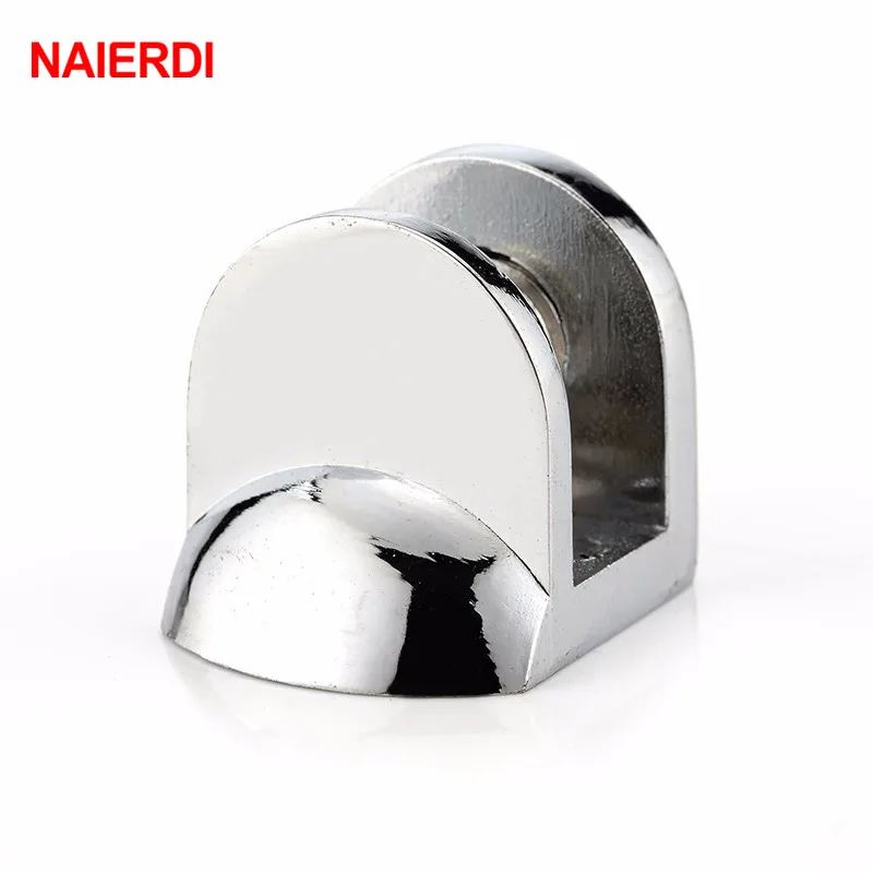 Стеклянные зажимы NAIERDI F полки из сплава угловые скобы для акриловой мебели 10