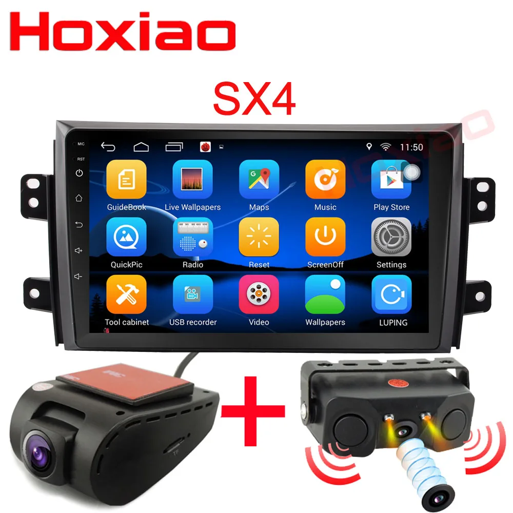 T3-Suzuki-SX4-DVR-LS Для Suzuki SX4 2006-2013 четырехъядерный " 1024*600 Bluetooth 2din автомобильный DVD радио плеер gps навигация 2 DIN Android плеер - Цвет: T3-Suzuki-SX4-DVR-LS