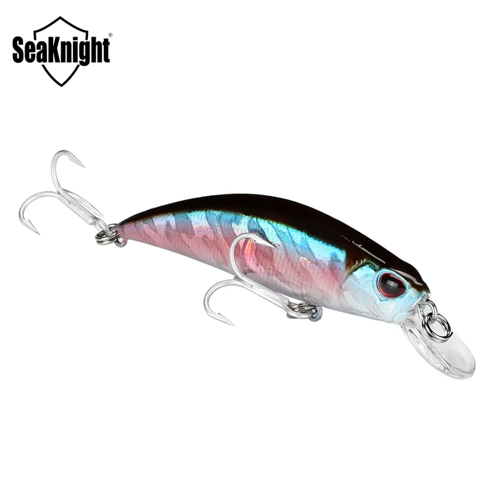 Рыболовная приманка SeaKnight Minnow SK040 1 шт. 9 5 г 70 мм/дюйма острые Крючки с объемными