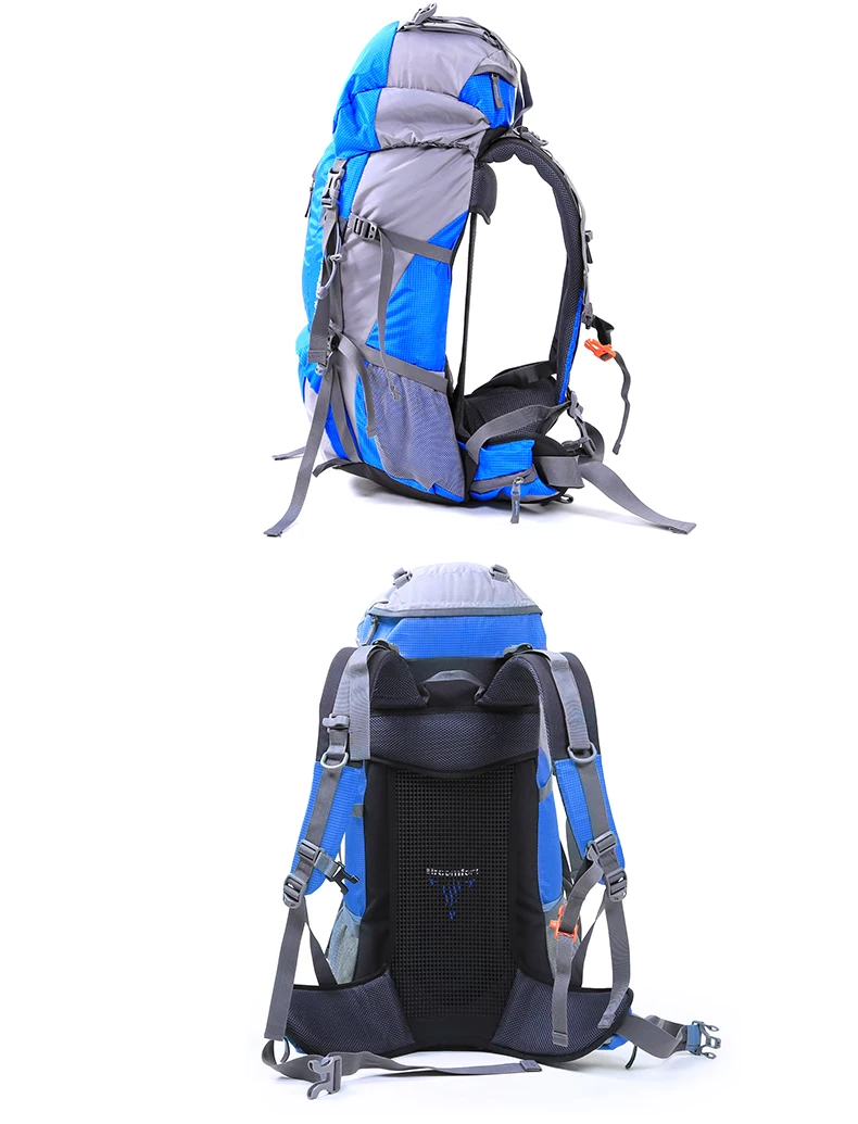 Hewolf 50L Многофункциональный уличный спортивный рюкзак большой емкости для альпинизма походные сумки с дождевиком 4 цвета рюкзак