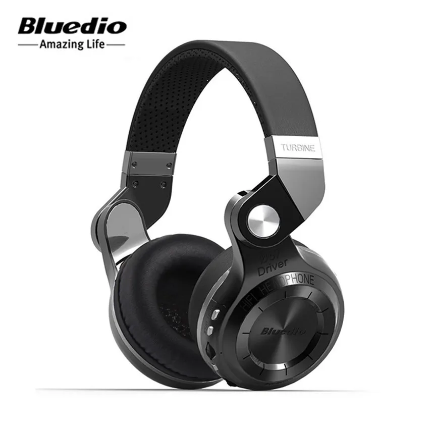 Лучшие беспроводные наушники складные Bluedio T2 + (Plus) Bluetooth Hi Fi стерео басовые с