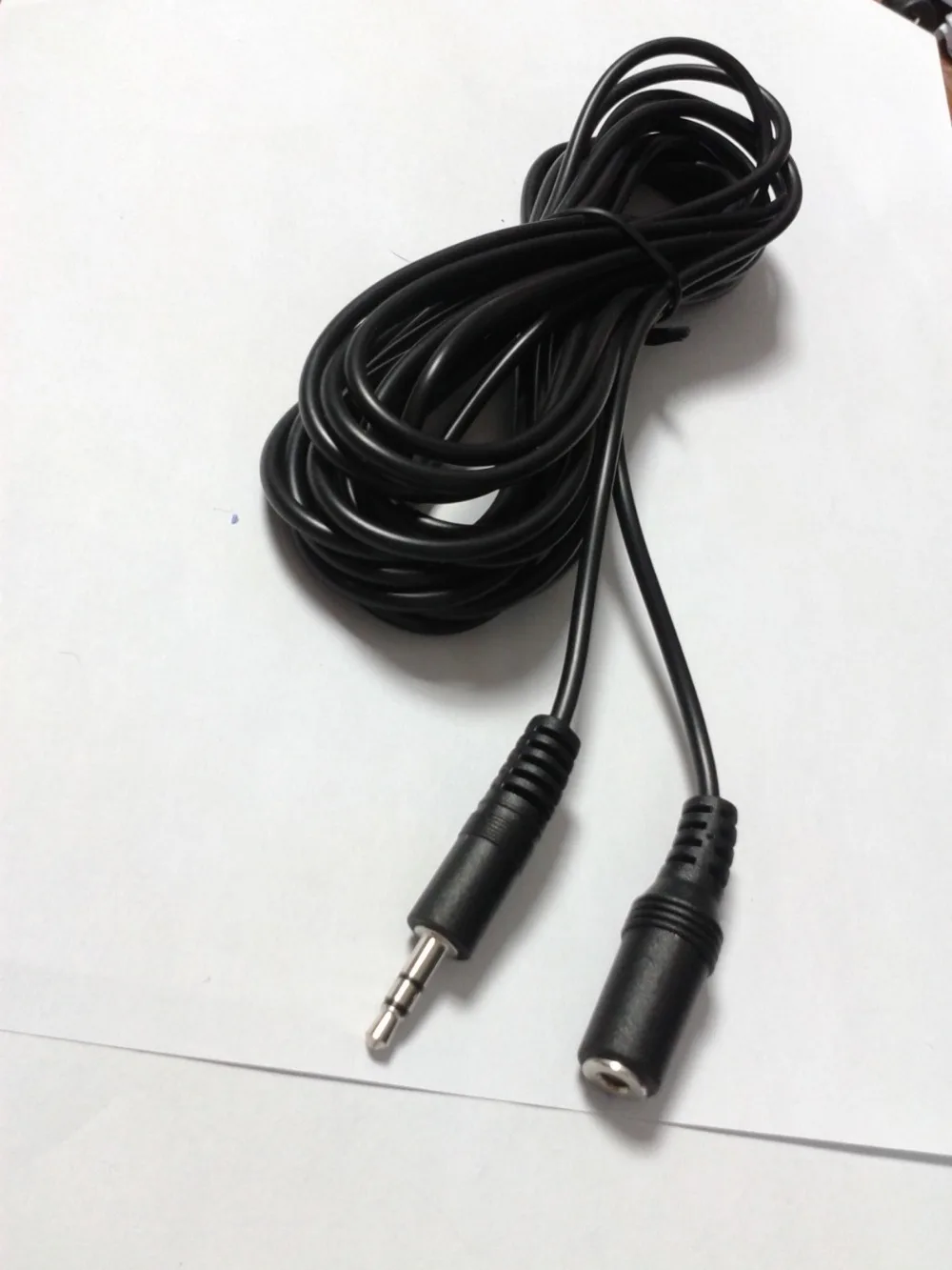 Аудиокабель 3 5 мм с разъемом Папа-мама для MP3 наушников Удлинительный тканевый