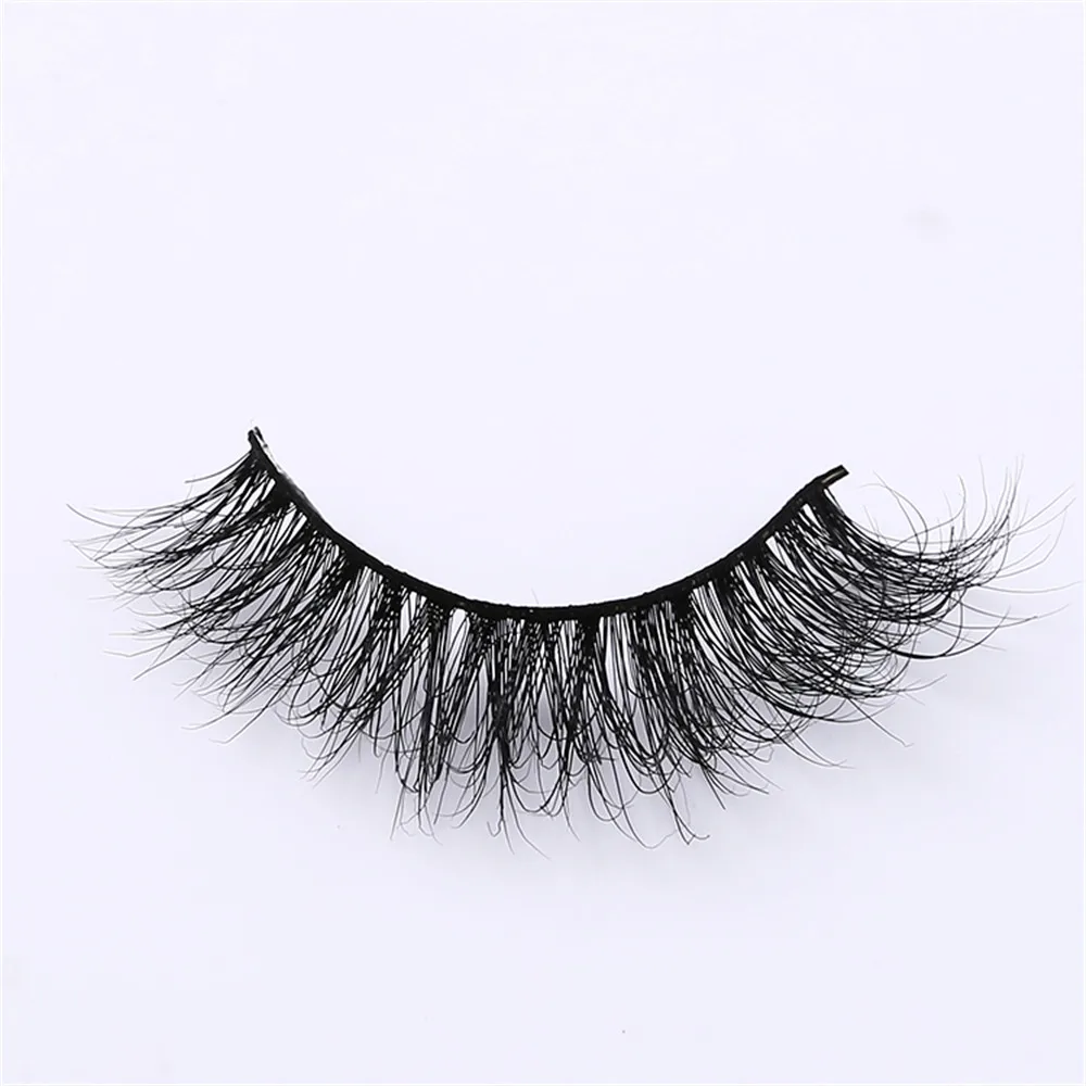 WOWANGEL 3D норковые накладные ресницы пучковые пушистые Накладные ручной работы