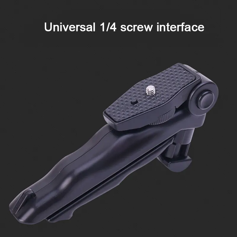 Universal Mini Tripod Rotation Desktop &amp Handle Stabilizer With Cell Phone Holder and Adapter For Mobile Camera | Электроника