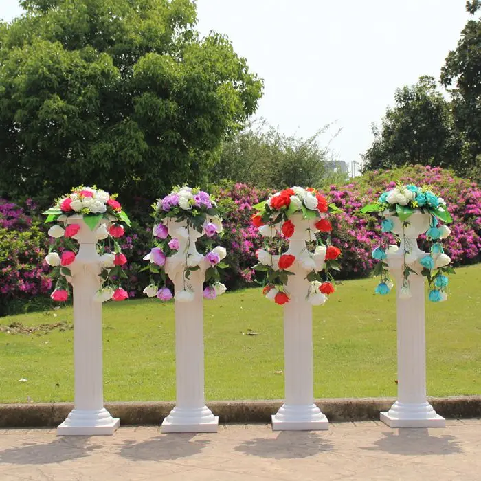 Новинка 1 шт. Свадебный дорожный свинцовый цветок диаметр 33 см римская колонна