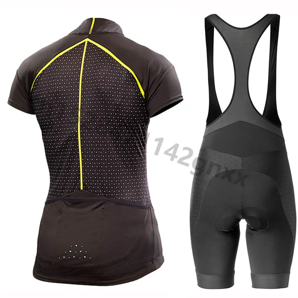 New MAVIC Summer Anti UV Cycling Jersey Set PRO TEAM MTB Bicycle Clothing Quick Dry Maillot Ropa Ciclismo Women Cycling Set