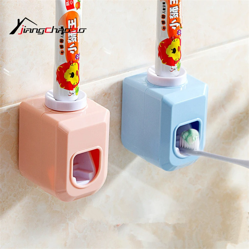 Automatic Toothpaste Dispenser Family Toothbrush Holder Bathroom Household Items | Дом и сад