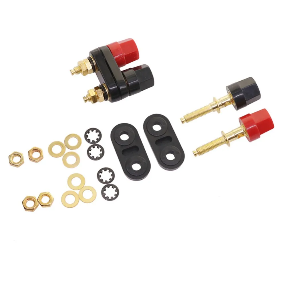 20 шт. клеммный блок штекерами типа &quotбанан&quot пара терминалы красные черные