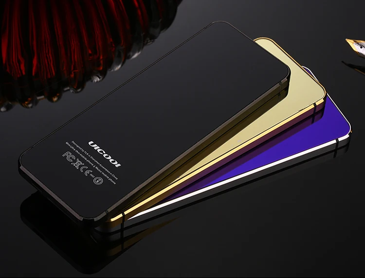 Ulcool V36 металлический корпус Bluetooth 2,0 Dialer анти-потеря две sim-карты ультратонкий мобильный сотовый телефон с кредитной картой+ чехол+ защита экрана