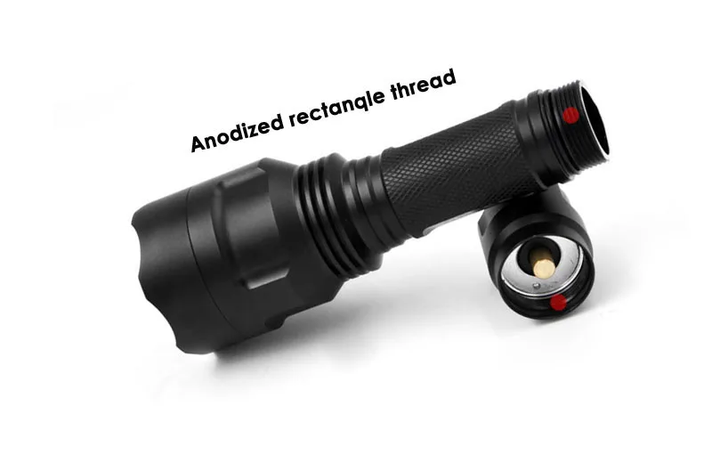 Супер яркий AMC7135 C8 сильный свет Cree XP-L2 V5 светодиодный фонарик с 3 режимами