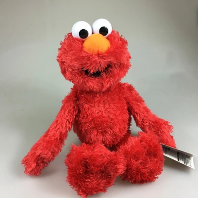 red 35cm BOLAFYNIA Улица Сезам патроны ЭЛМО плюшевые игрушки кукла День рождения Рождественский подарок детская мягкая игрушка - Цвет: red 35cm