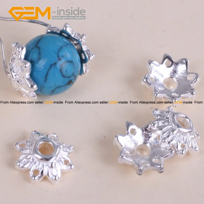 Бусины из тибетского серебра 8 мм 20 шт. | Украшения и аксессуары