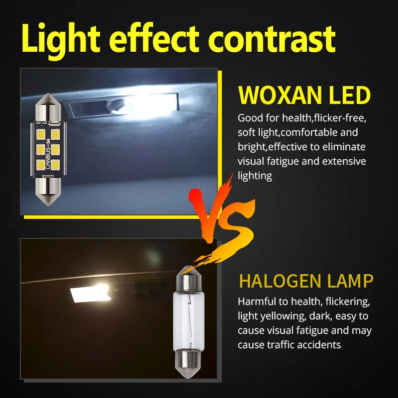 NAO C5W led Автомобильный светильник CANBUS 28 мм led авто Интерьер гирлянда 31 мм 2x C5W C10W светодиодные лампы 36 мм 39 мм 41 мм 44 мм 12 В сигнальная лампа белого цвета