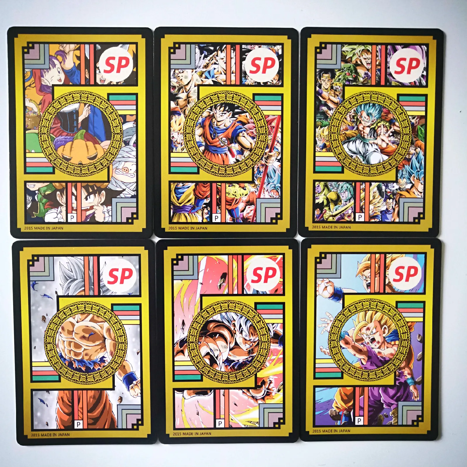 54 шт./компл. 9 в 1 супер Dragon Ball Z герои карточной ультра инстинкт персонажи Гоку, Веджета, игровая коллекция карт